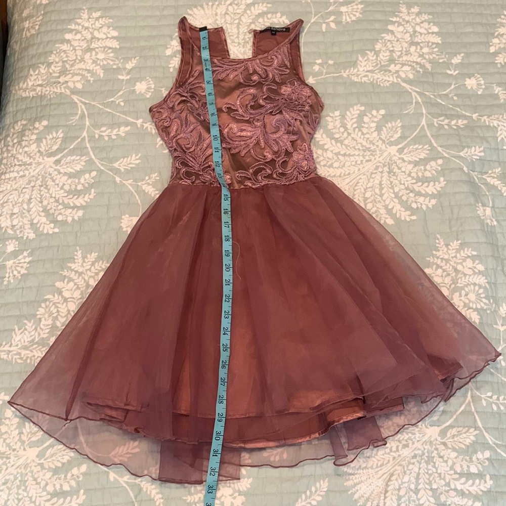 Mauve formal dress